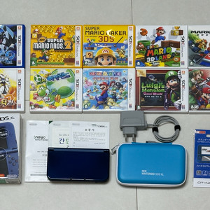 닌텐도 NEW 3DS XL 메탈릭블루 박스셋