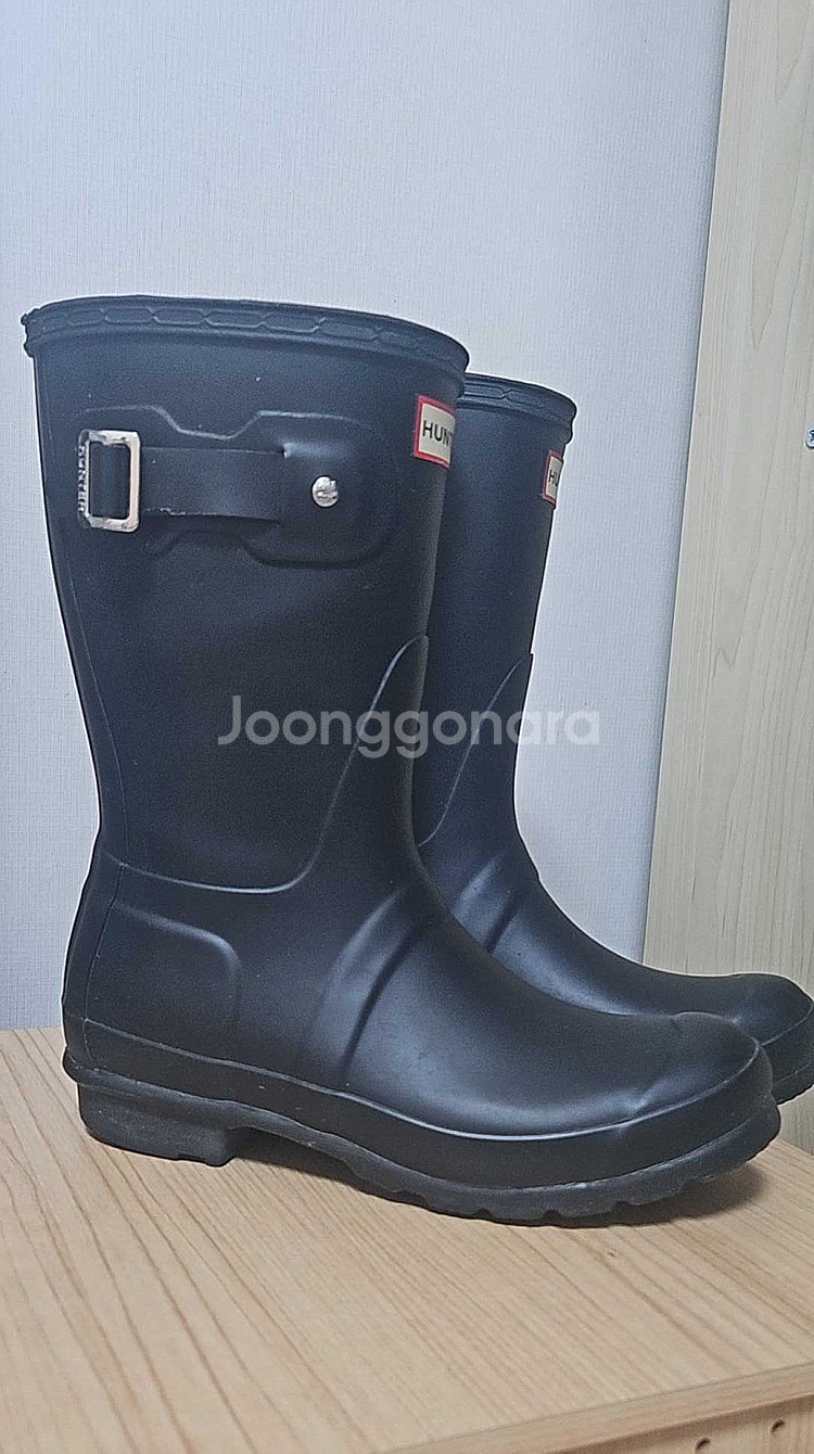 헌터 오리지널 숏 레인부츠(230)--2