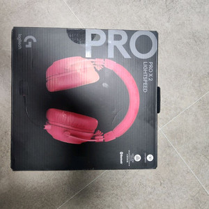 로지텍 PRO X 2 LIGHTSPEED 핑크 게이밍