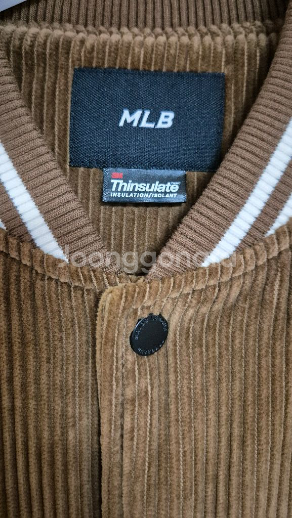 MLB 코듀로이 신슐레이트 스타디움 점퍼 XL--1