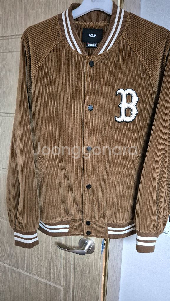 MLB 코듀로이 신슐레이트 스타디움 점퍼 XL--4