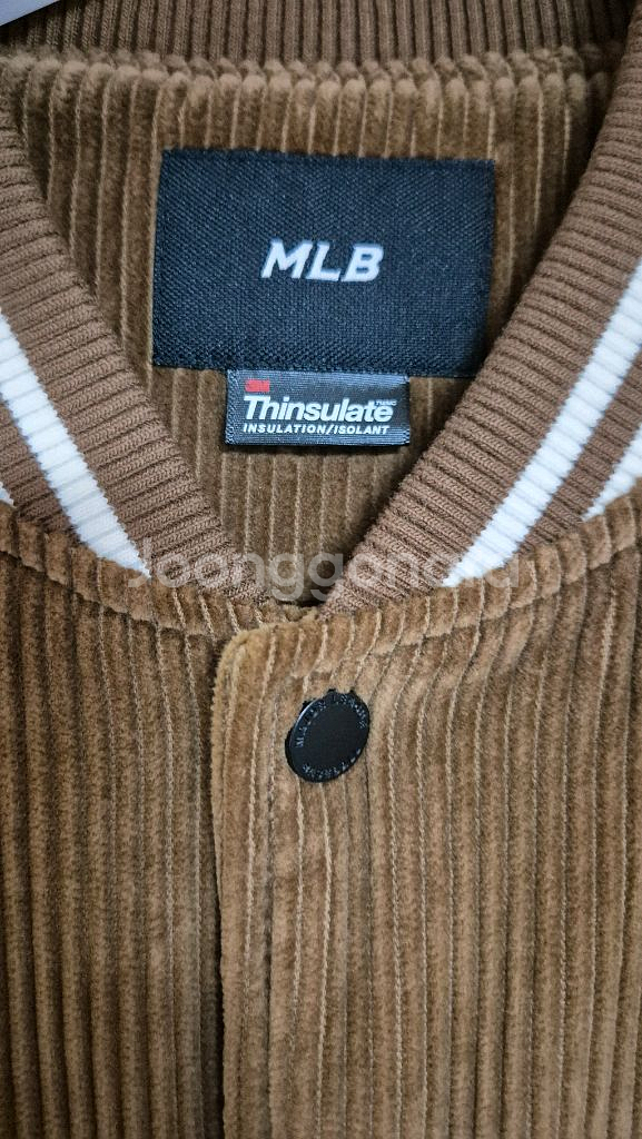 MLB 코듀로이 신슐레이트 스타디움 점퍼 XL--6