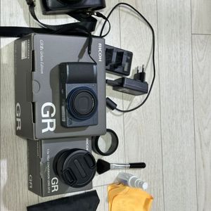 richo gr3x 풀세트(텔레컨버전렌즈+기타등등)