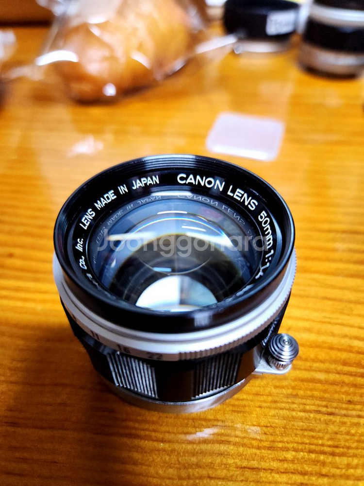 캐논 canon 50mm f1.4 ltm 렌즈--0