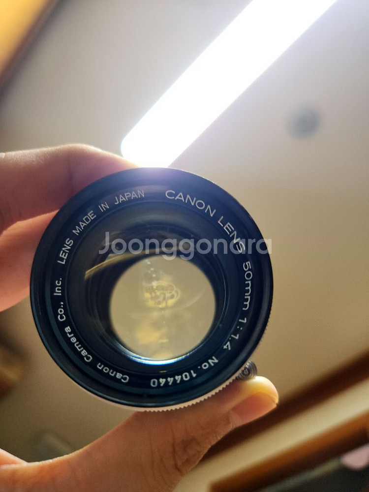 캐논 canon 50mm f1.4 ltm 렌즈--2