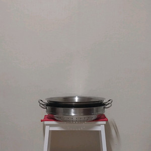 (중고)휘슬러 엠보웍/찜기 팝니다.(35/36cm)