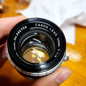 캐논 canon 50mm f1.8 ltm 렌즈