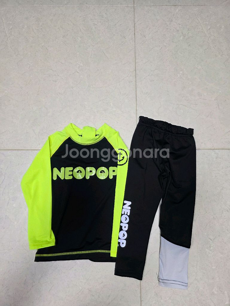 네오팝 아동 래쉬가드 / 돌아기 래쉬가드--0