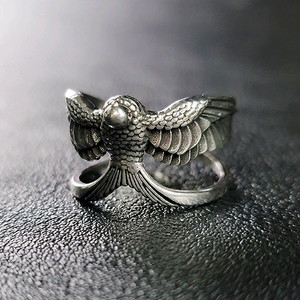 Wings of freedom 실버 진격의거인 반지