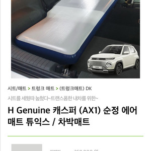 캐스퍼 순정 차박매트