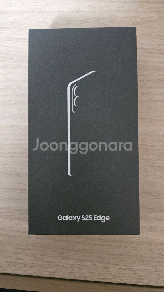 갤럭시S25 엣지 512GB 티타늄실버 미개봉 새상품--0