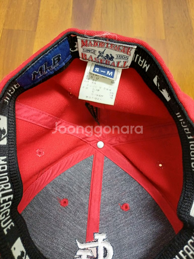 여성 MLB 세인트루이스 볼캡 (S-M)--4