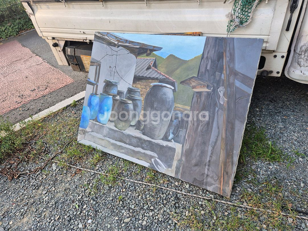 유화그림1개단가 진품 소장가치있음 가격절충가능--1