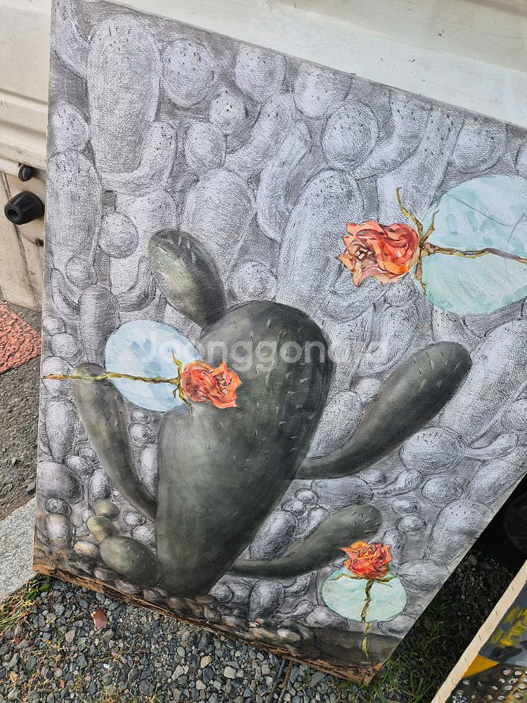 유화그림1개단가 진품 소장가치있음 가격절충가능--7
