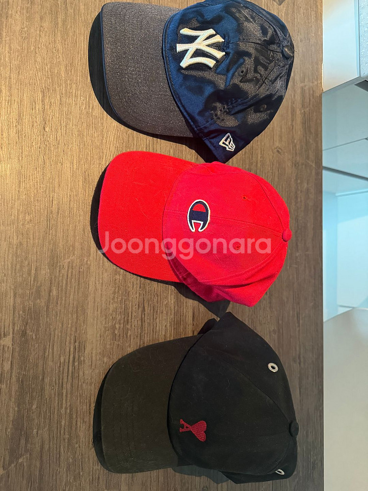 아미 검정색 캡모자 + 그 외--0