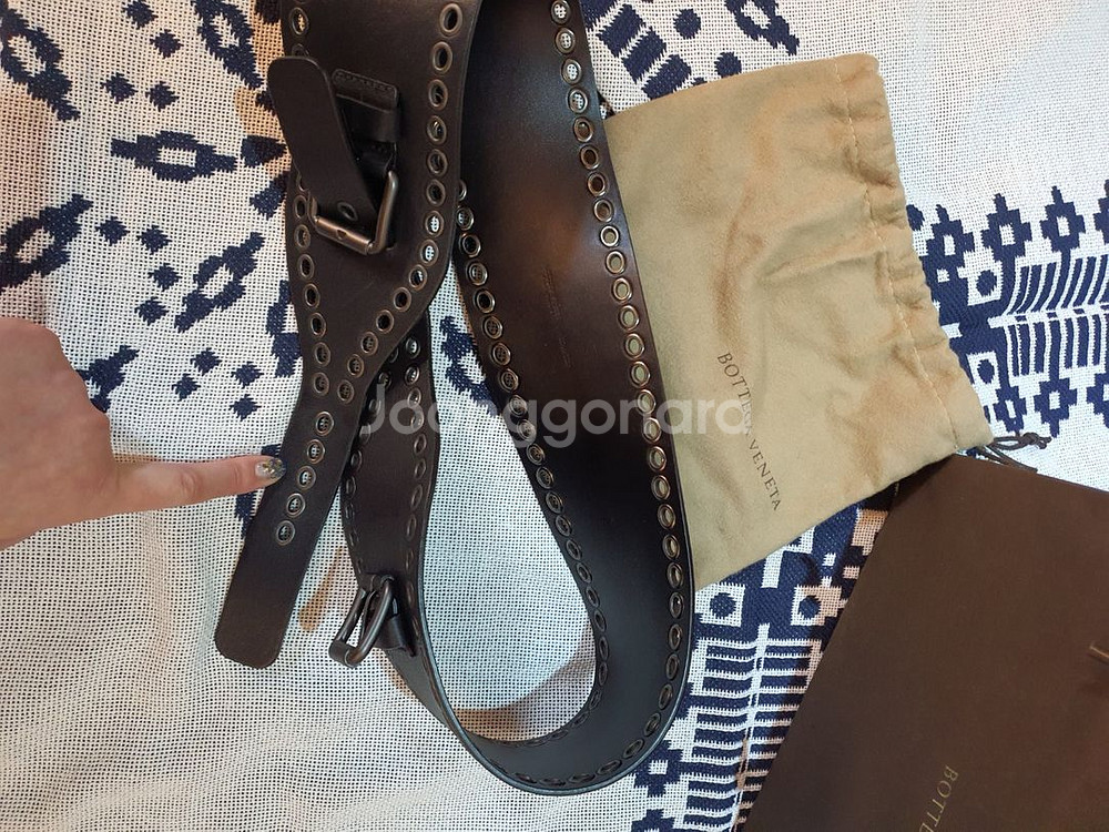 보테가베네타 벨트 여성 하이웨스트 (택포/새상품)--3