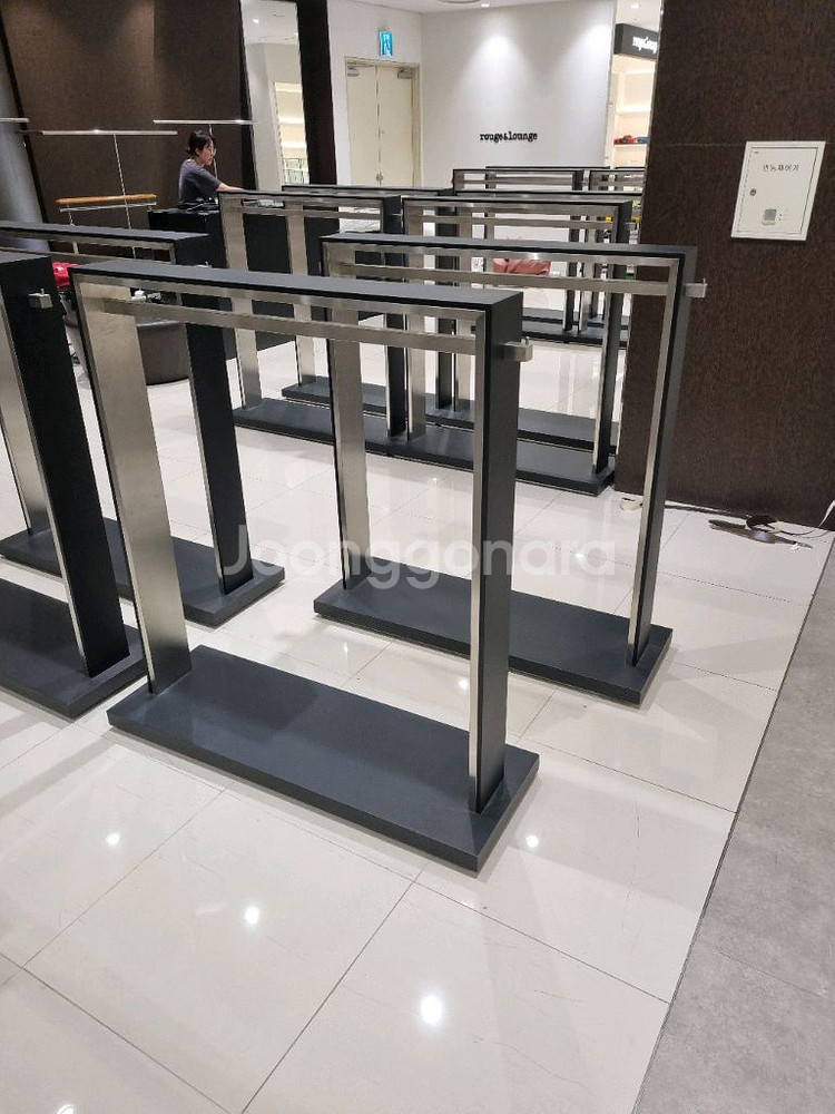 철제 일자행거--0