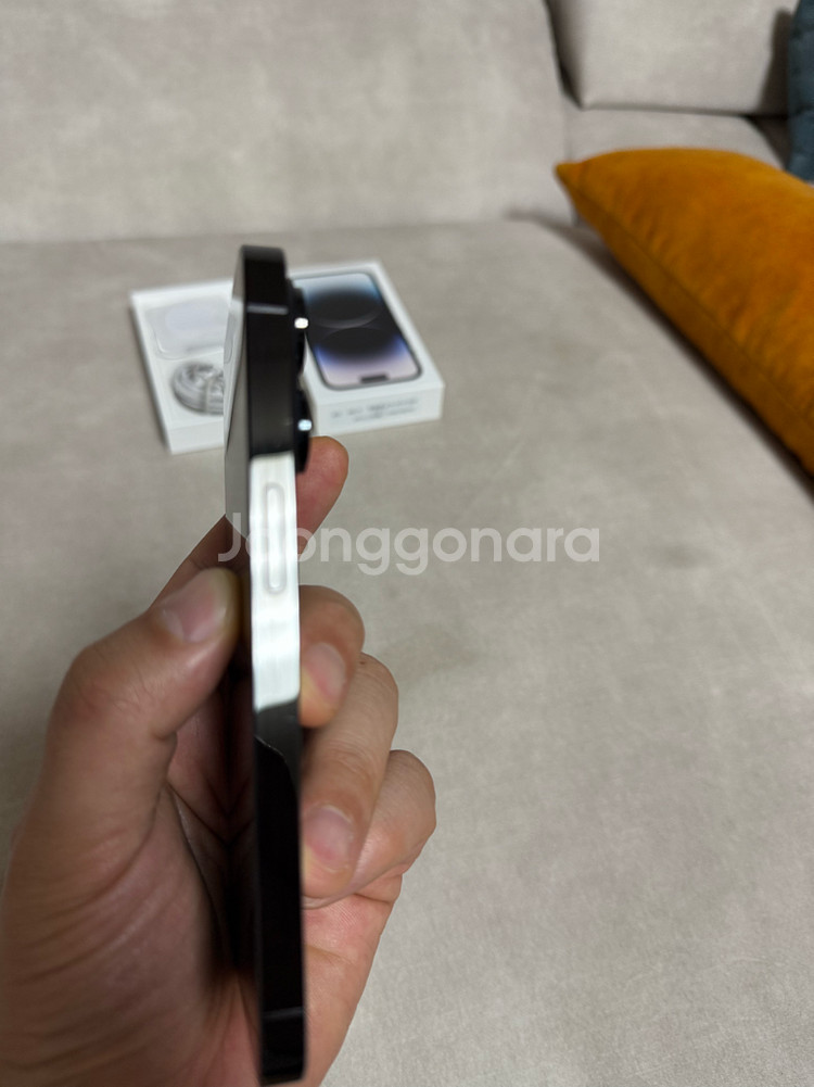 아이폰프로14 256G 상태 좋은 스페이스 블랙 풀박--6