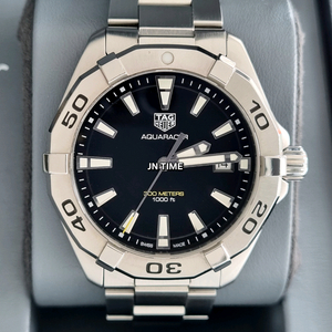 태그호이어 아쿠아레이서 300 쿼츠 검판 41mm