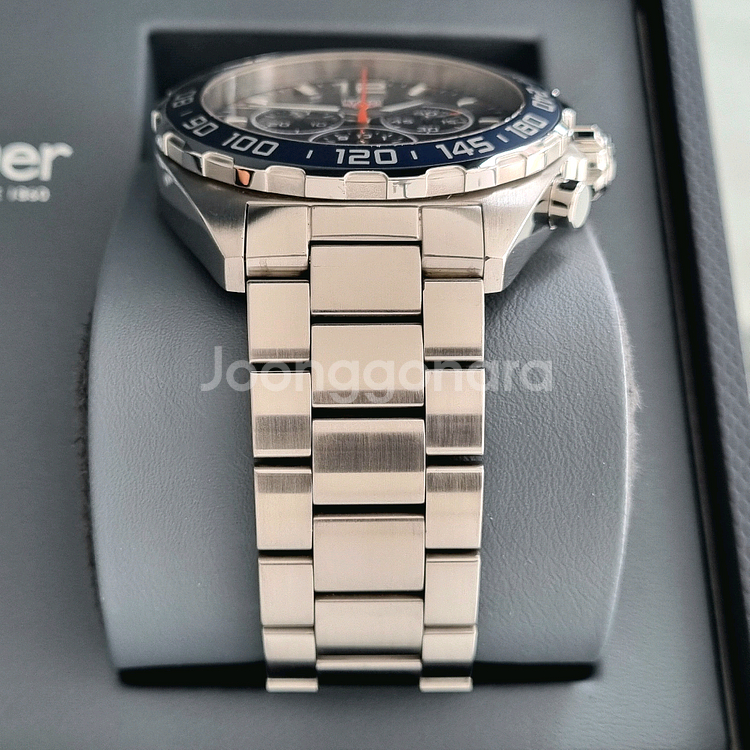 태그호이어 포뮬러1 크로노 청판 쿼츠 43mm--1