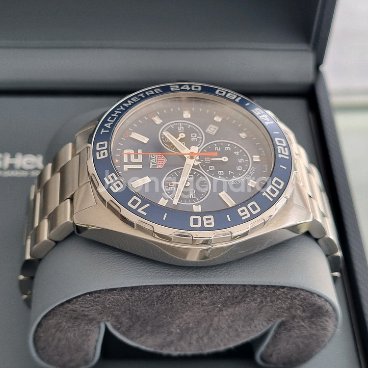 태그호이어 포뮬러1 크로노 청판 쿼츠 43mm--5