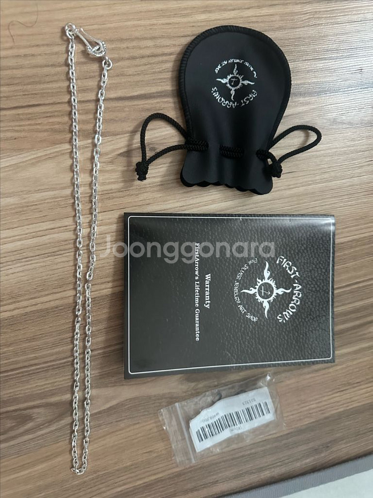퍼스트애로우즈 체인목걸이 60cm--0