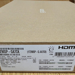 LG그램 프로17 (17Z90SP-GA7CK),17인치