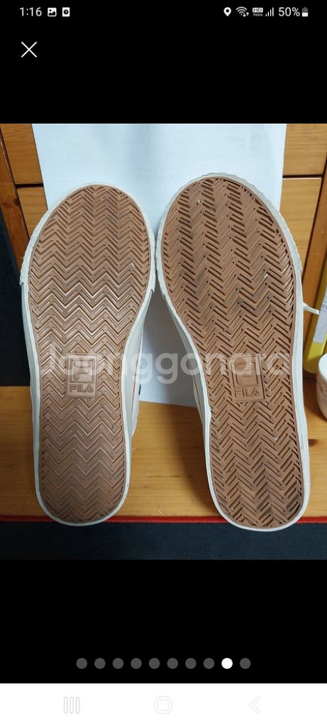 휠라 남녀공용 클래식 킥스 B 운동화 (260) FS1--8