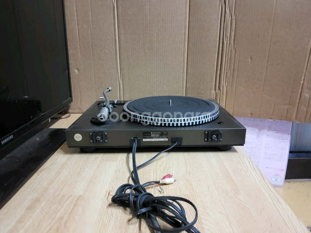 켄우드 LP 턴테이블 KD 2070 고장 (오디오 앰프--3
