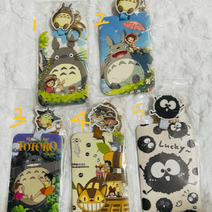 토토로 카드 홀더 키링