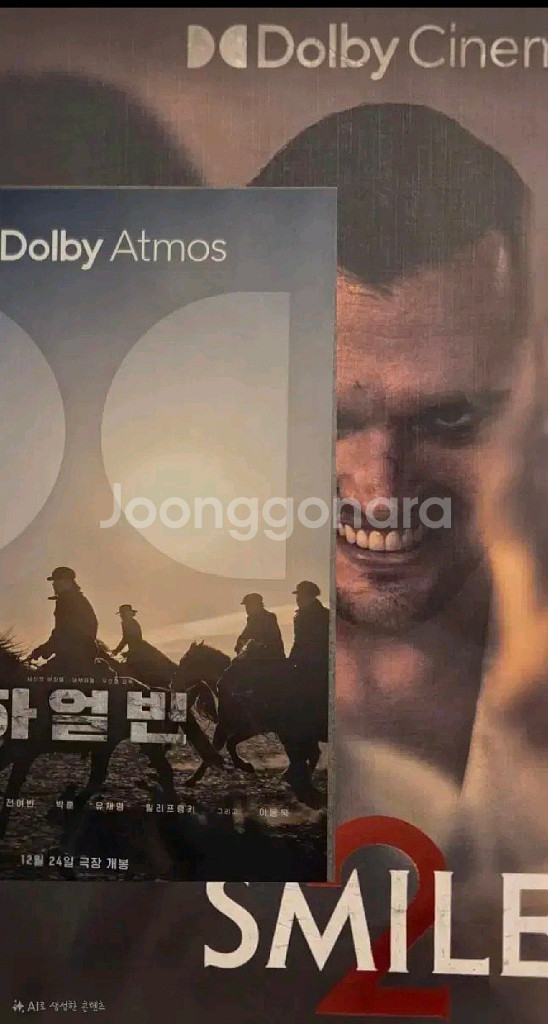 영화포스터 일괄 2ㅈ장 돌비포스터 포함--2