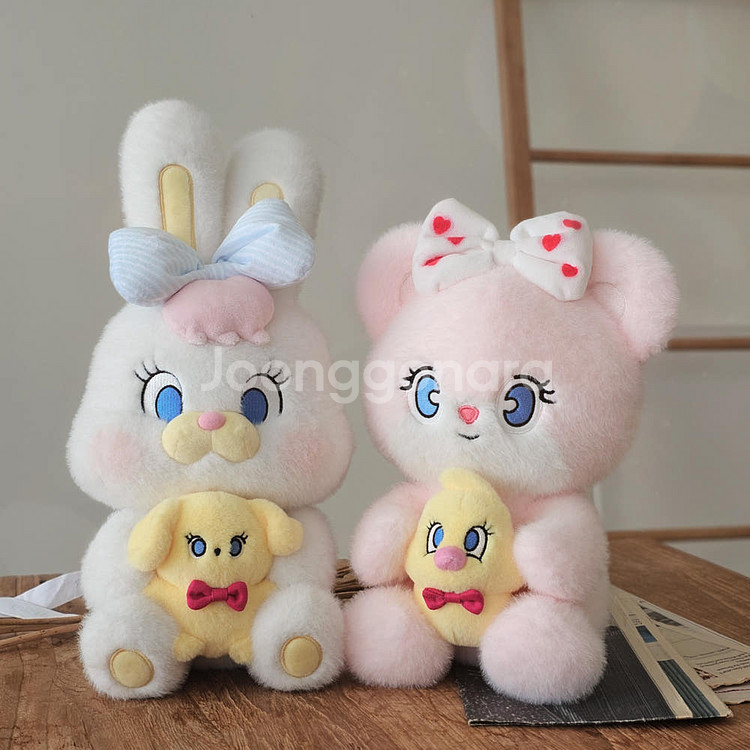 모모레이 마이펫 핑코인형.리코인형.2개일괄--0