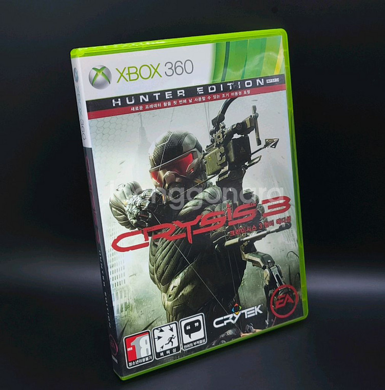 무료배송 XBOX360 크라이시스3 헌터에디션--0