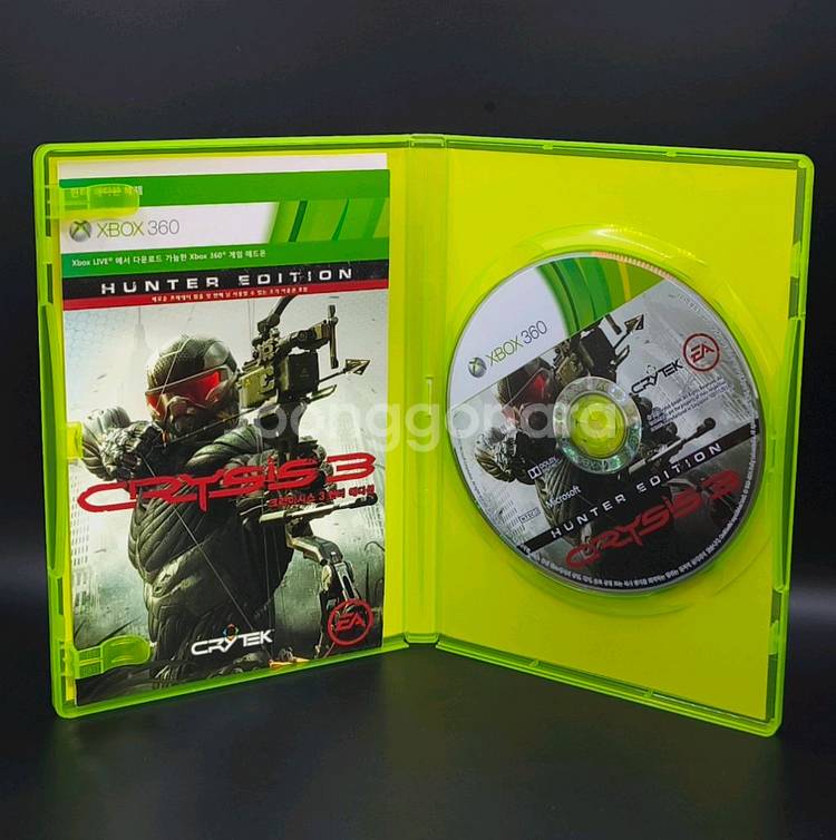 무료배송 XBOX360 크라이시스3 헌터에디션--4
