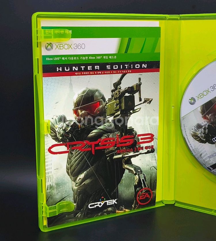 무료배송 XBOX360 크라이시스3 헌터에디션--5