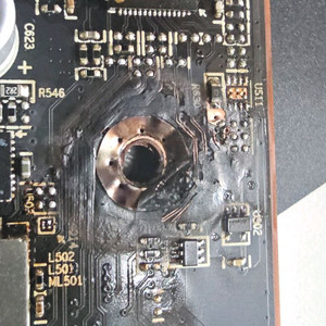 고장난 rx6600
