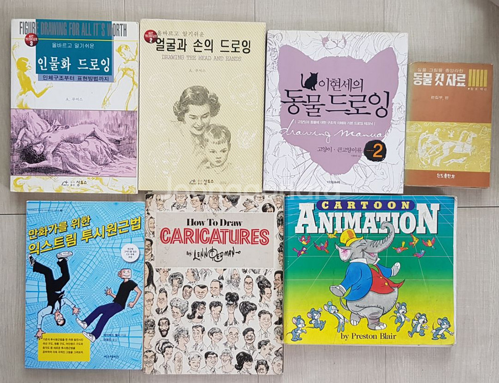 애니메이션/캐리커쳐/ 카툰/ 드로잉/그림/미술--0