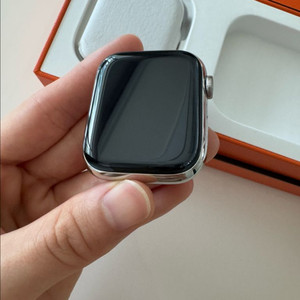 애플워치7 에르메스 45mm 실버 s급