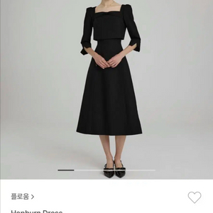 flowoom 플로움 햅번 드레스