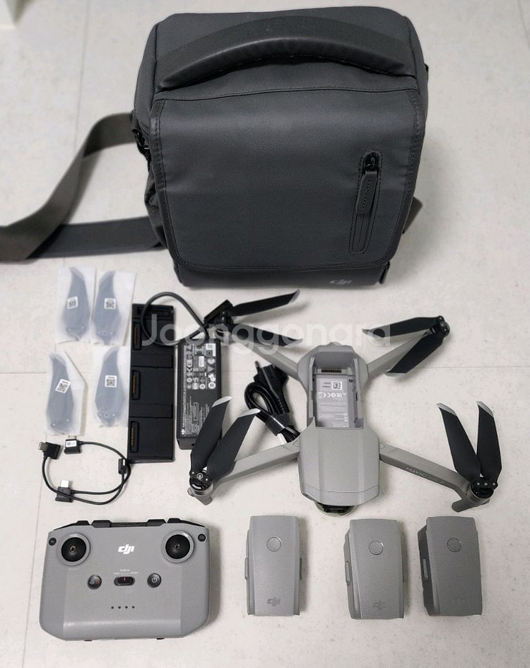 DJI 매빅 에어2 드론 플라이 모어콤보--0