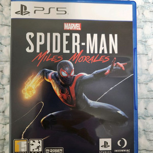 PS5 스파이더맨 마일즈 게임팝니다