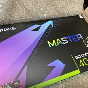 rtx 4090 aorus master 보증남음 판매