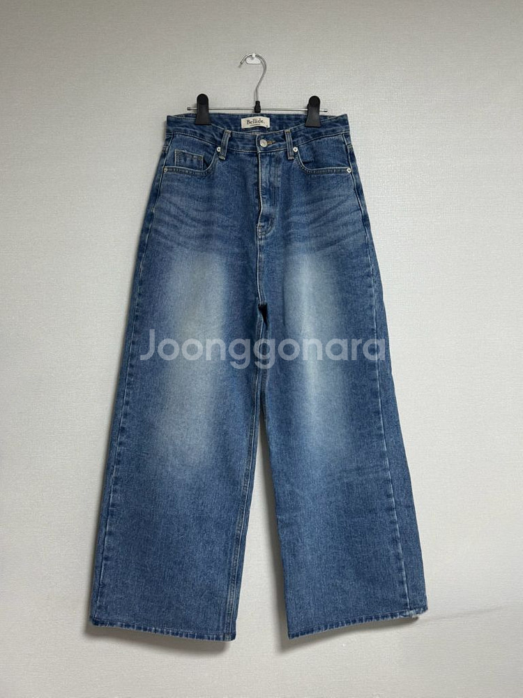베이델리 와이드 데님 팬츠--2