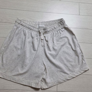 휠라 라운지 잠옷 면반바지 아이보리