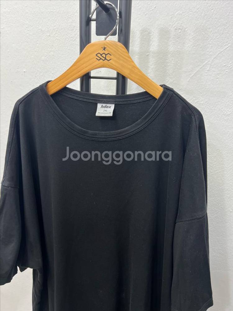 정품) 에이치덱스 하덱스 오버핏 반팔티 XXL--2