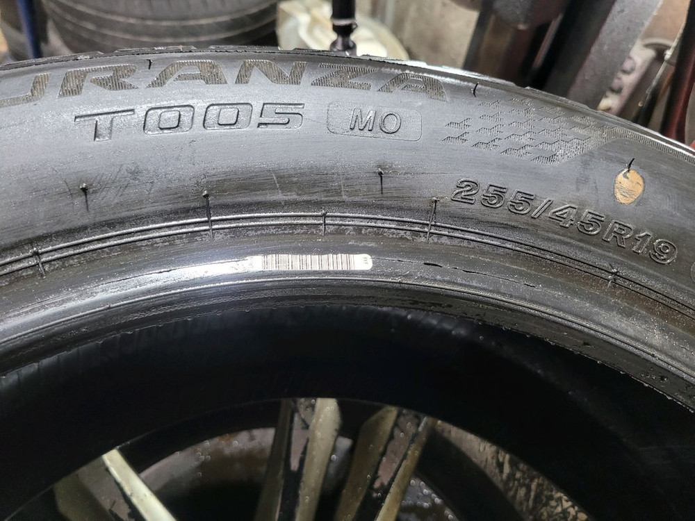 (부산)255 45 19브릿지스톤 4본 이미지