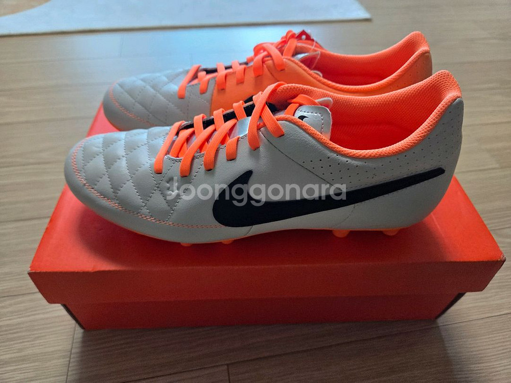 나이키 티엠포 제니오 레더 HG-E(265mm)--2