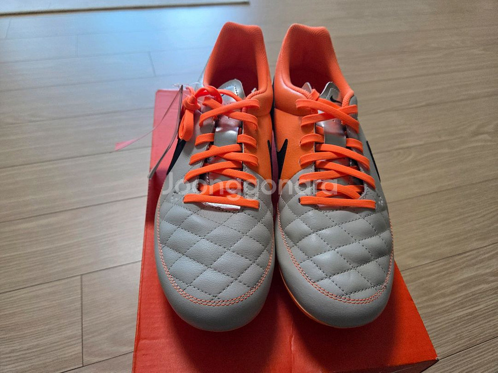 나이키 티엠포 제니오 레더 HG-E(265mm)--4