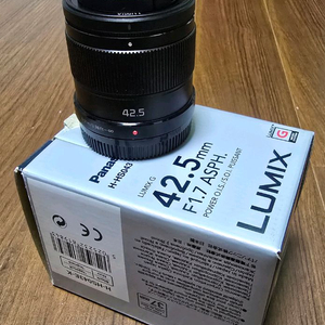 파나소닉 루믹스 42.5mm F1.7 렌즈