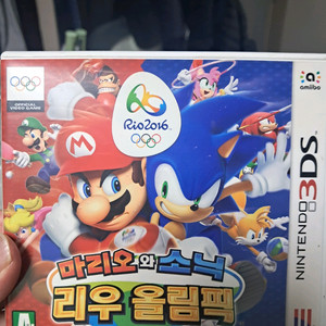 닌텐도 3ds 마리오와 소닉 리우올림픽